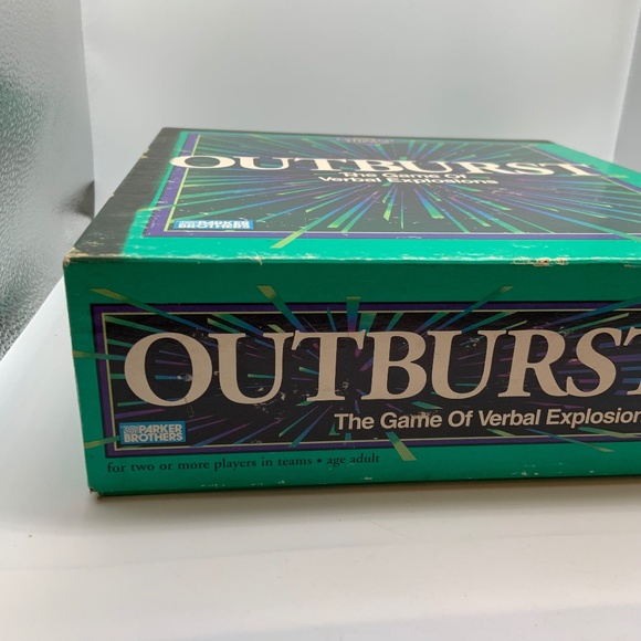 Vintage 1990s Outburst: The Game of Verbal Explosions Game - Picture 2 of 16